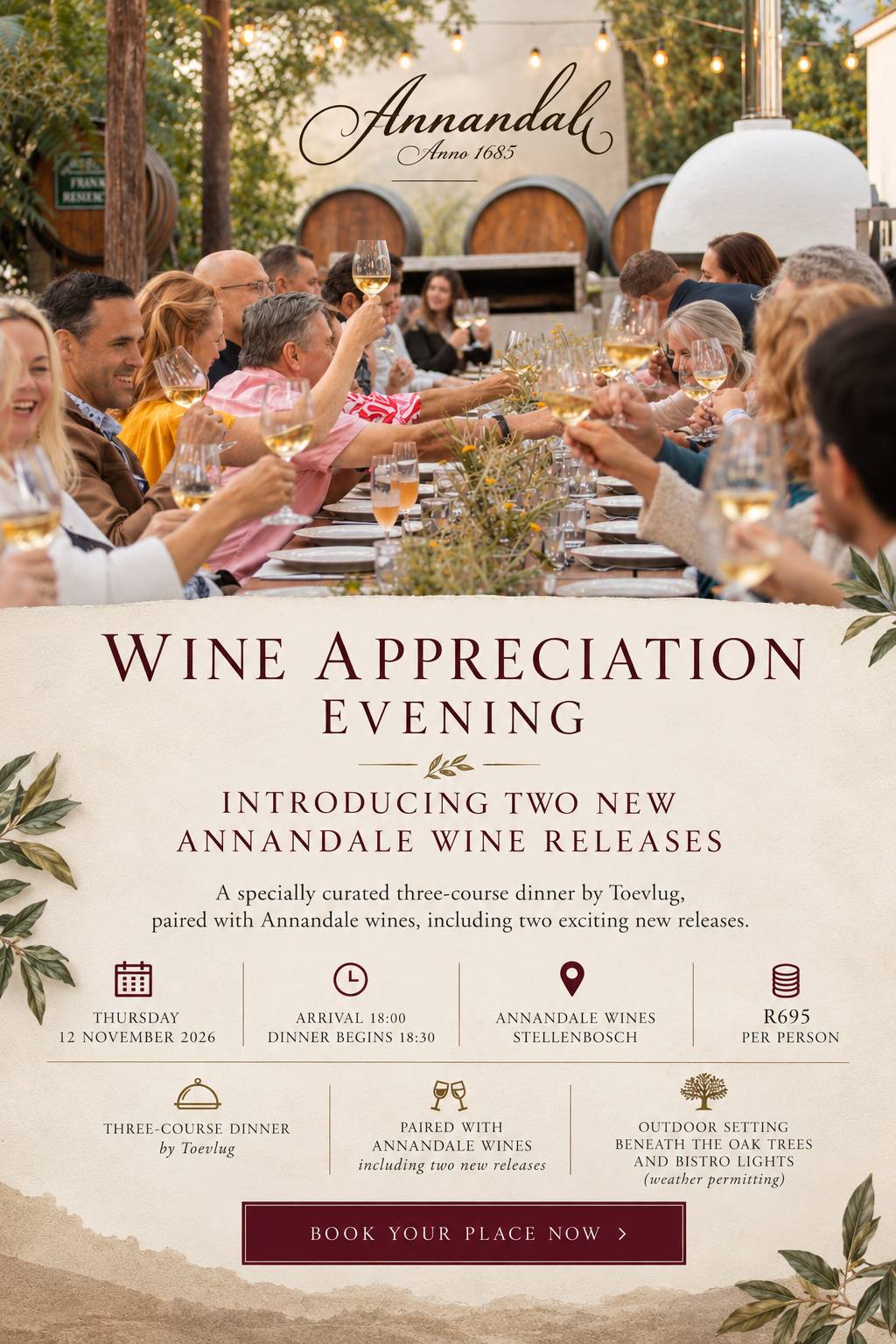 Annandale Wine Appreciation Evening
